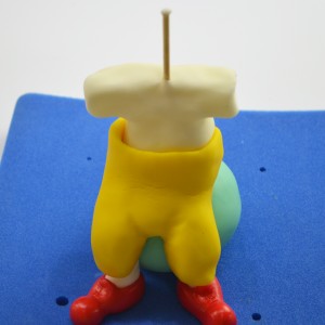 Fondant modelling Clown figure Rosie Cake Diva