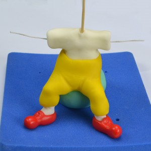 Fondant modelling Clown figure Rosie Cake Diva