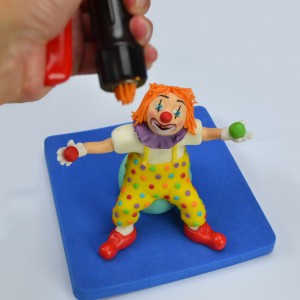 Clown Figure Modelling - Rosie Cake-Diva