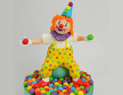 Fondant Clown Tutorial - Rosie Cake-Diva Figure modelling Cake Toppers