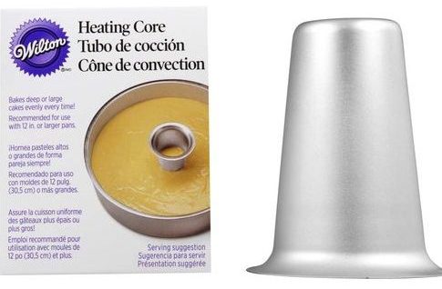 Heating core for best cake baking