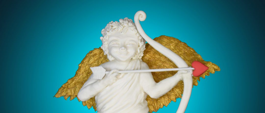 Sculpting Sugar Cupid Cake for Valentine Day